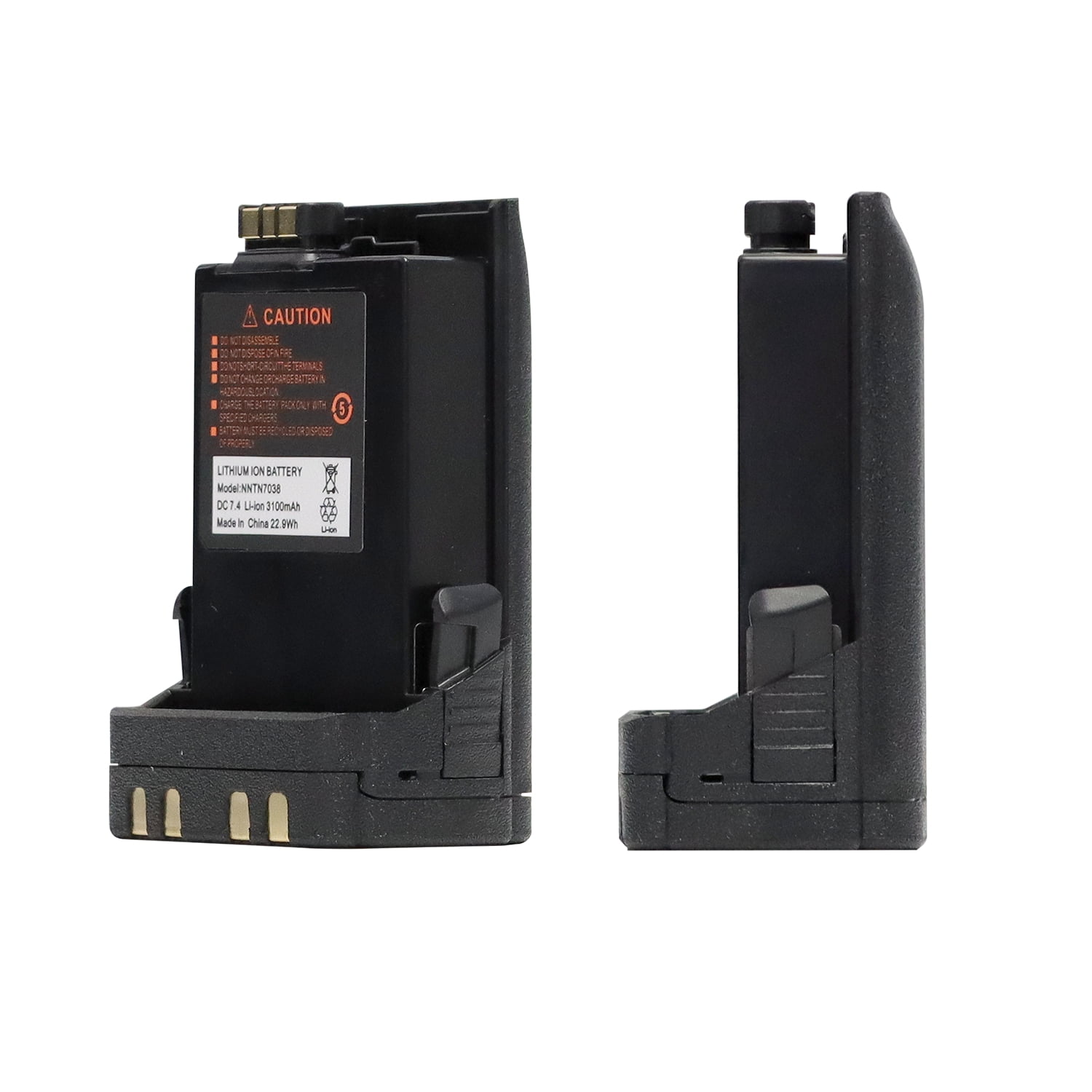 NNTN7038 NNTN7033 NNTN7034 3100mAh Li-ion Battery For Motorola APX6000 APX7000 APX8000 Portable Two Way Radio Replacement Battery H98UCH9PW7AN VHF Bluetooth Radio