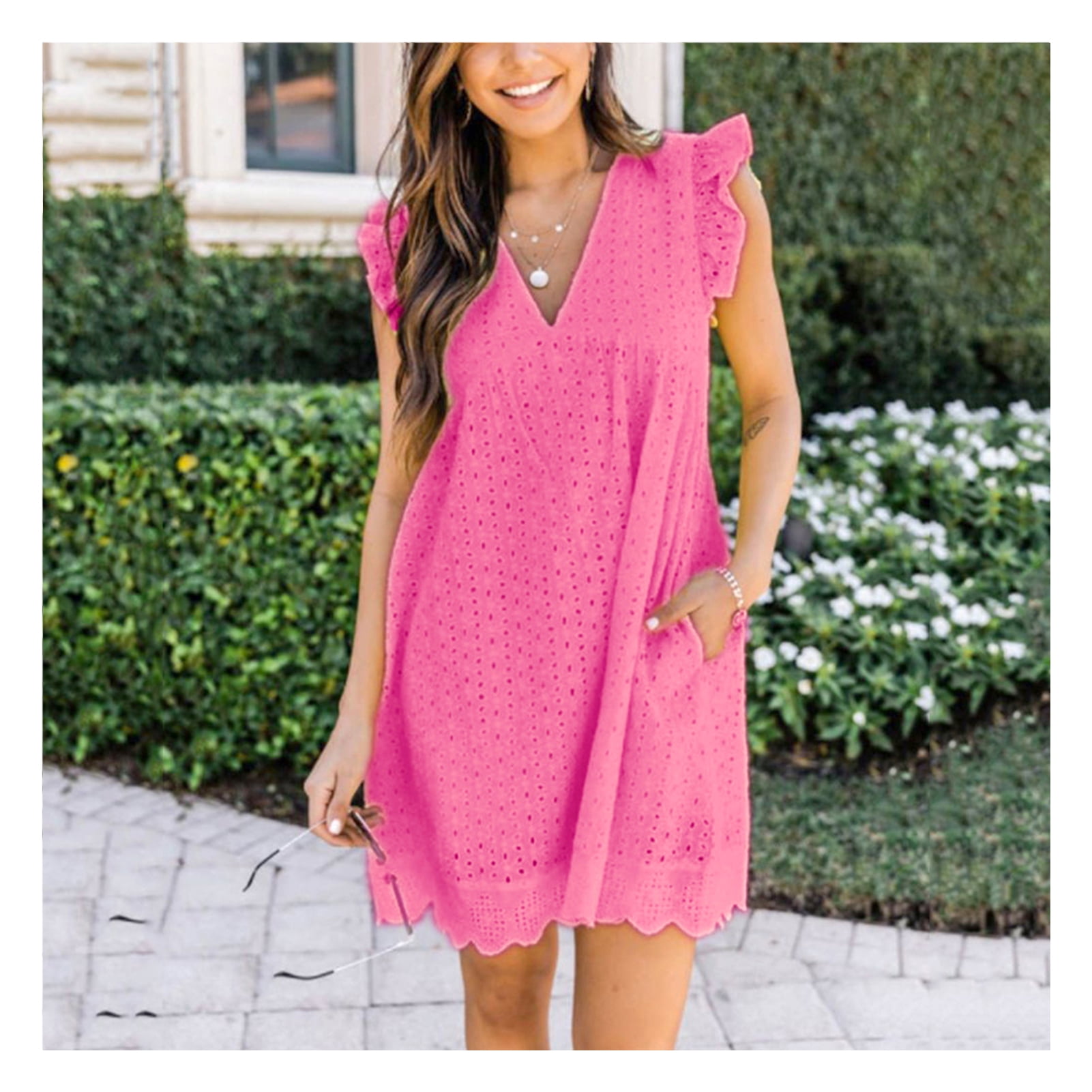 california romper dress with shorts Amazon.com: WFIAOUESS California Romper Dress with Shorts, Women's Ruffle Sleeve California Dress Romper with Pockets and Shorts (1,S) : Clothing, Shoes & Jewelry