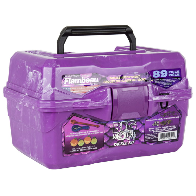 Fly Fishing Box, Strong 14 Compartments Plastic Pink Fishing Tackle Box for  Outdoor Use