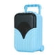 thumbnail image 3 of Mini altavoz inalámbrico Bluetooth con forma de maleta, reproductor de música con tarjeta enchufable portátil (azul), 3 of 8