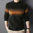 thumbnail image 2 of Men's Long Sleeved Plush And Thick Retro Ethnic Style Knitted Sweater With Warm Foundation In Autumn And Winter Loose Hoodie, 2 of 2