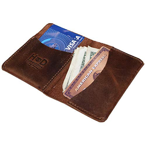 Pouch Stylish Leather Triple Pen Case Bourbon Brown Hide & Drink Holder Handmade Includes 101 Year Warranty Travel Accessories