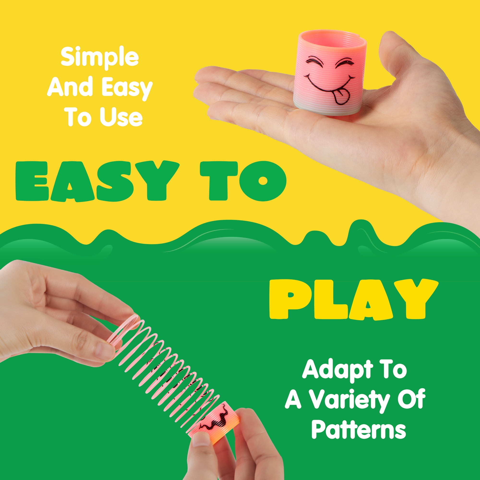 120 Pcs Mini Spring Toys