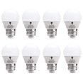 thumbnail image 1 of Bombilla LED Bluex G14, 3 W, 3000 K, blanco cálido, paquete de 8, 1 of 6