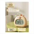 thumbnail image 2 of 1 Reloj Despertador de Capibara para Niños, Entrenador de Sueño para Niños para Levantarse, Reloj de Capibara con Luz Atenuadora,A, 2 of 8
