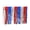 🍒 C_New#5254, variant on Metal Foil Table Skirt Tassel Fringe Decoration, Multicolor Plastic, 108 x 29.5 in, Self-, Shiny Banner Garland for Wedding Birthday Party