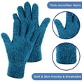 thumbnail image 3 of 6 Pairs Microfiber Dusting Gloves, Dusting Cleaning Gloves Microfiber Gloves for Plants House Blinds Car Dust Mitt (Fresh Color,Medium), 3 of 6