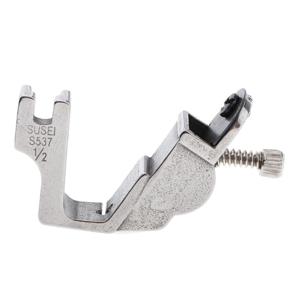 Prensates Elástico Pie de Acero S537 Pieza de Repuesto pa Industrial 12.7mm Macarena Pies prensadores de cinta elástica