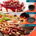 thumbnail image 4 of Friteuse à Air Chaud Accessoires Ensemble 6Pcs 304 en Acier Inoxydable avec Moule à Gâteau Pizza Pan Brochette Rack Clip Alimentaire Réutilisable Tampon de Silicone et Muffin Tasse pour 5.5L-6.5L Carré Friteuse à Air, 4 of 11