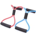 thumbnail image 2 of Mistaha Yoga Gym Fitness 8-shape Pulling Rope Exercise Resistance Band Chest Expander Muscle Training Tubing Stretching Pull Rope, 2 of 8