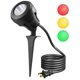 thumbnail image 1 of Foco exterior DEWENWILS LED de 120 V, 4,8 W, 5000 K, con 3 lentes, 1 of 7