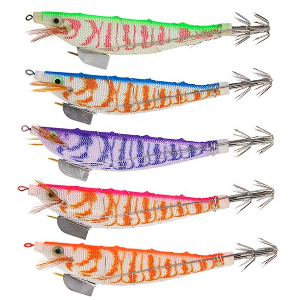 Cebo artificial de 15 g, cebo de pesca anticorrosión para camarones, aparejos de pesca (estilo A)