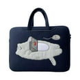 thumbnail image 3 of PETSOLA Laptop Bag Computer Handbag,Protective Dust Cover with Handle,Cat Outdoor Travel Lightweight Laptop Sleeve Case for Men Women 15.6 inches, 3 of 10