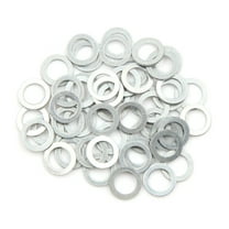 Unique Bargains 50pcs Auto Car Engine Oil Crush Washers Drain Plug Gaskets 8mm ID. 12mm OD.