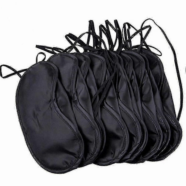 10pcs Comfortable Sleep Eye Mask Shade Cover Blindfold Night Sleeping Travel Aid Sleeping Mask Blindfold Eyepatch