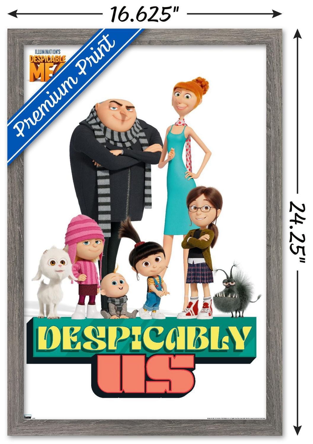 Illumination Despicable Me 4 - Despicably Us Wall Poster, 14.725" x 22.375"