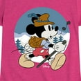thumbnail image 3 of Disney - Alpine Mickey - Toddler & Youth Girls Short Sleeve Graphic T-Shirt, 3 of 5