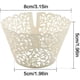 thumbnail image 4 of 100 UNIDS Artístico Pastel de Hornear Tazas De Papel Pequeña Vid de Encaje Láser Corte antideslizante Cupcake Wrappers Para Hornear Tazas Muffin Titulares Cubierta protectora, 4 of 7