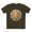 Army, variant on Gold Sun Graphic Unisex 100 Cotton T-Shirt with Golden Art Design 12