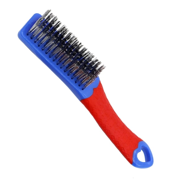 Stainless Steel Wire Brush Heavy Duty Rust Removal For Metal Car Home Cleaning