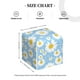 thumbnail image 4 of Balery Daisies Flowers Porta Pañuelos de Cuero con Estampado – Funda Moderna Cuadrada para Caja de Pañuelos, Dispensador 5x5x5'', 4 of 7