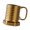 Gold, variant on AOOOWER Ceramic Mug with Creative Screw Shape 380ML Capacity for Hot Cold Beverages Suitable for Families and Practical Use