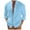 Light Blue, variant on GHSOHS Mens Shirts No Tuck Shirts for Men Fashion Tops Men Button Down Shirt Short Sleeve New Retro Cotton Linen Casual Loose Long Sleeved Beach Holiday Shirt Button Down Shirt Linen Shirts for Men