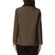 thumbnail image 3 of Chaqueta de manga larga con solapa de pico y un botón para mujer Inspire Chic L Café, 3 of 6