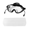 thumbnail image 3 of S SERENABLE Swim Goggles Adjustable Adults Swimming Goggles for Water Sports Pool Diving Black, 3 of 9