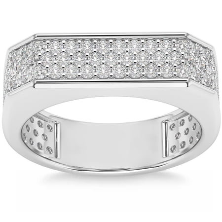 Pompeii 1 3/4Ct Men's Diamond Ring in White, Yellow, or Rose Gold (H/I,I1-I2)