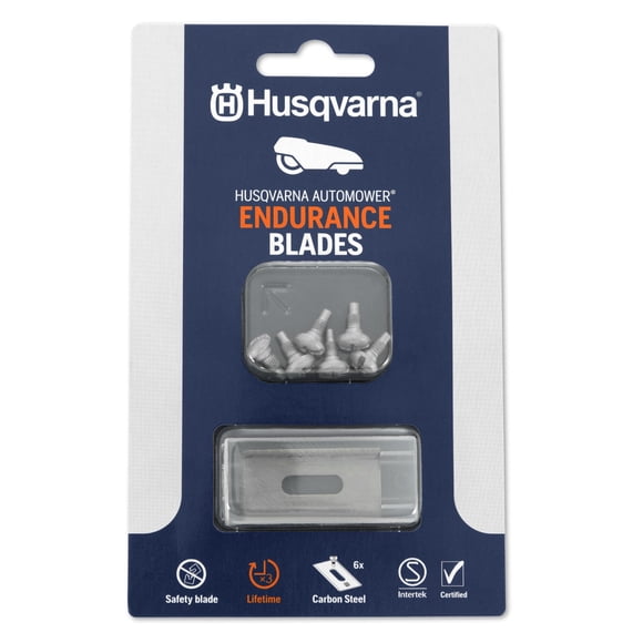 Cuchillas para cortacésped Husqvarna 595084411 Endurance Carbon Steel