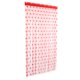 thumbnail image 2 of Daboolka Cortina de poliéster para puerta y ventana, para decoración de dormitorio, sala de estar (rojo), 2 of 8
