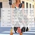 thumbnail image 3 of Zedker Floral 2026 Summer Dresses for Women Casual Sleeveless A-Line Pleated Midi Sun Dresses Casual Beach Flowy Tank Dresses with Pockets White Size S-XXL, 3 of 7