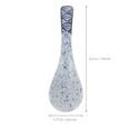 thumbnail image 2 of Shisuyan 2pcs Asian Spoons Soup Spoon Ceramic Spoon Ramen Spoon Retro Porcelain Spoon, 2 of 8