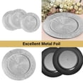 thumbnail image 6 of 100 Pack 13” Silver Round Charger Plate by Celebrate It - Table Setting for Weddings - Birthdays - Engagement Parties - and Holidays, 6 of 9