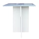 thumbnail image 1 of Mesa De Centro Sala Minimalista Mdf Melamico Resistente Azul Pastel, 1 of 4