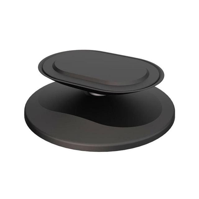 Lttoisl SharkTRUE Support Magnétique Rotatif à 360° pour Amazon Echo Spectacle 8 et 11, Base Pivotante Réglable, Support en Plastique Durable, Noir, 12x12x4 cm