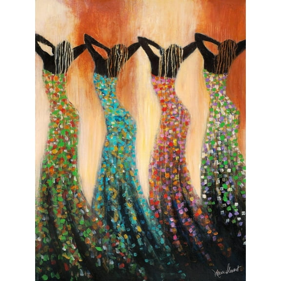 Art.com Dance of the Summer Solstice Art Print by Monica Stewart, 18" x 24"