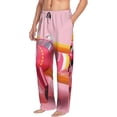 thumbnail image 6 of Hirioo Colorful Cartoon Biplane for Men's PJ Pajama Pants Sleep Pants Men's Home Trousers with Pockets,S-3XL-Small, 6 of 6
