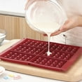 thumbnail image 6 of HengDidi Large 6-Cavity Silicone Cake Molds Set, Non-Stick Flexible Reusable Baking Tray for Waffles, Chocolate and Pastry Making, Oven Safe Kitchen Bakeware Accessory, 6 of 6