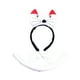 thumbnail image 3 of Conjunto de diadema y pajarita con cola de animal, accesorios para disfraz, accesorios de cosplay, tocados para Gato blanco, 3 of 7