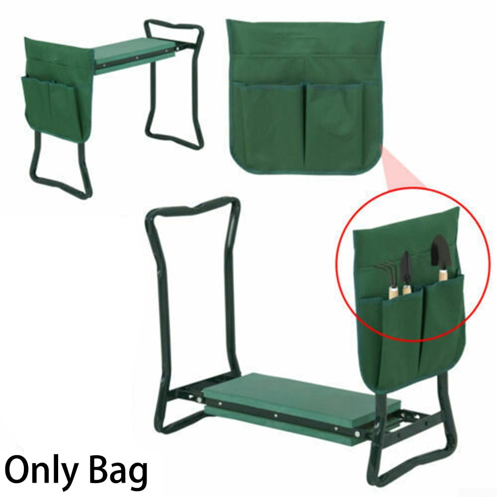 Garden Foldable Kneeler Seat Tool Bags Outdoor Work Portable Cart Storage Pouch* 
