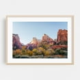 thumbnail image 2 of Court of the Patriarchs - Utah Photography Mountain Landscape Nature Autumn Scenic Wilderness Desert Unframed Wall Art Print 5 x 7 inches, 2 of 7