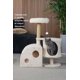 thumbnail image 2 of Torre Árbol Rascador para Gato con Casa Color Beige, 2 of 9
