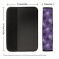 thumbnail image 6 of Chririnla Seat Belt Protector Reduce Chafing Seat Belt Shoulder Pad Polyester Non-Slip, Suitable for Cars Sedan, Spiderwebs Paw prints, 6 of 8