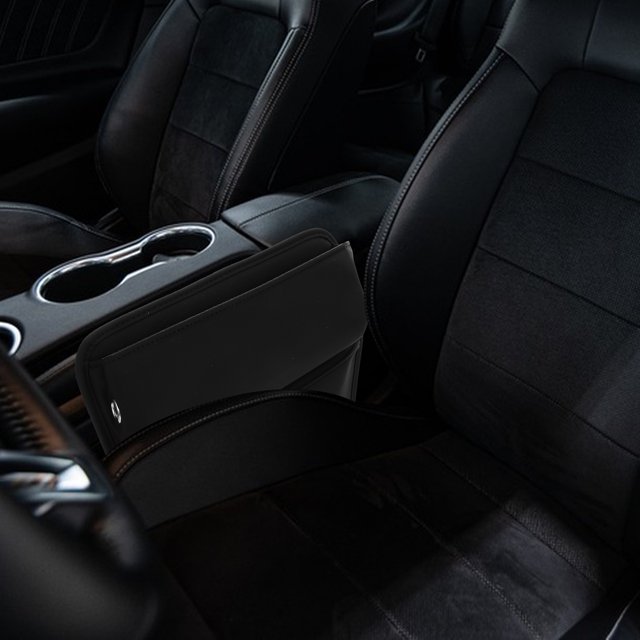 IDEANATEGRATE Organizador De Almacenamiento Para Auto De Huecos Laterales Con Múltiples Compartimentos