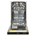 thumbnail image 4 of Avanti 18-Inch Built In 6 Cycle Compact Kitchen Dishwasher, Stainless Steel, 4 of 6