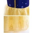 thumbnail image 5 of Girls Snow White Princess Costume Carnival Halloween Christmas Birthday Party Dress Dance Ball Gown, 5 of 6