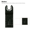 thumbnail image 5 of EZONEDEAL 10pcs Oscillating Multi Tool Saw Blades Wood Metal Cut Cutter For Dewalt Fein, 5 of 5