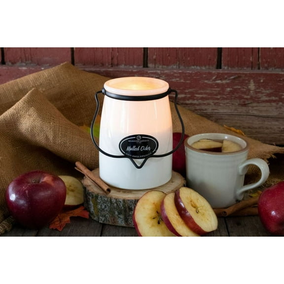 Milkhouse Candles 22 Ounce Jar Candle - MULLED CIDER